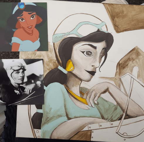 Jasmine and Amelia reference images